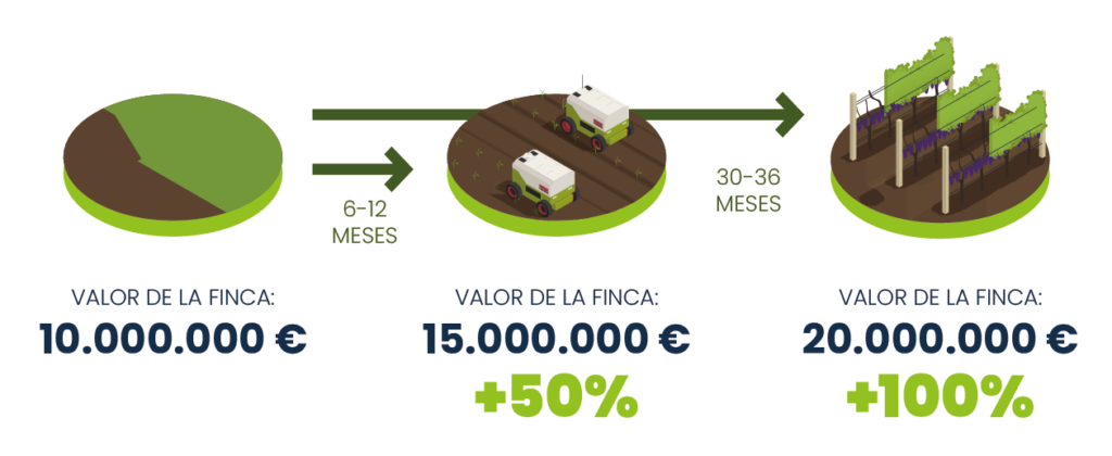 Revalorizacion de fincas agricolas